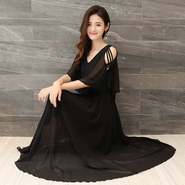 シフォンワンピース ワンピース ロング丈 ロングワンピース 大きいサイズ 肩出し サイズ豊富 ゆったり ママコーデ ママファッション お呼ばれ Mh1368 Valentina210