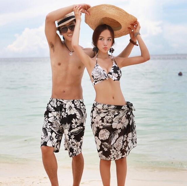 カップル水着 お揃い カップルアイテム ペア水着 ビキニ パンツ 単品注文可 レディース Shop Neo