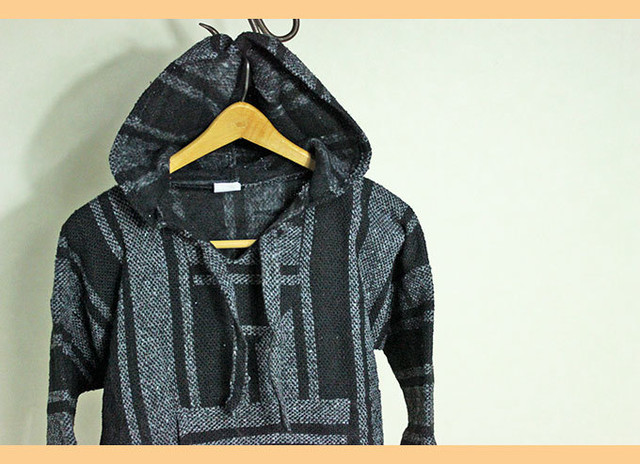 カリフォルニアサーファーの定番メキシコ製メキシカンパーカー Ap 957 Rug Piece