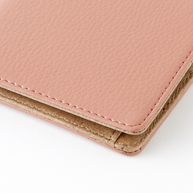 春財布 張る財布 折財布 ベージュピンク色 本革 コイン入有 男女兼用 ビジネス可能 財布屋kuronori