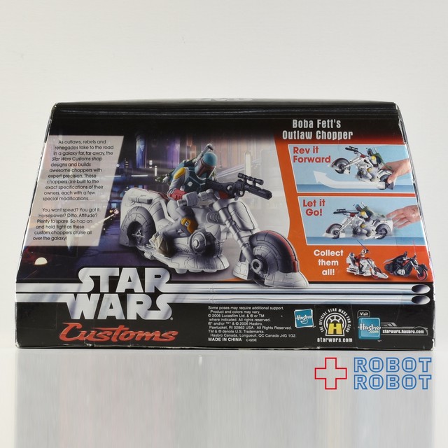 スター ウォーズ カスタムズ ボバ フェット W アウトロー チョッパー Robotrobot