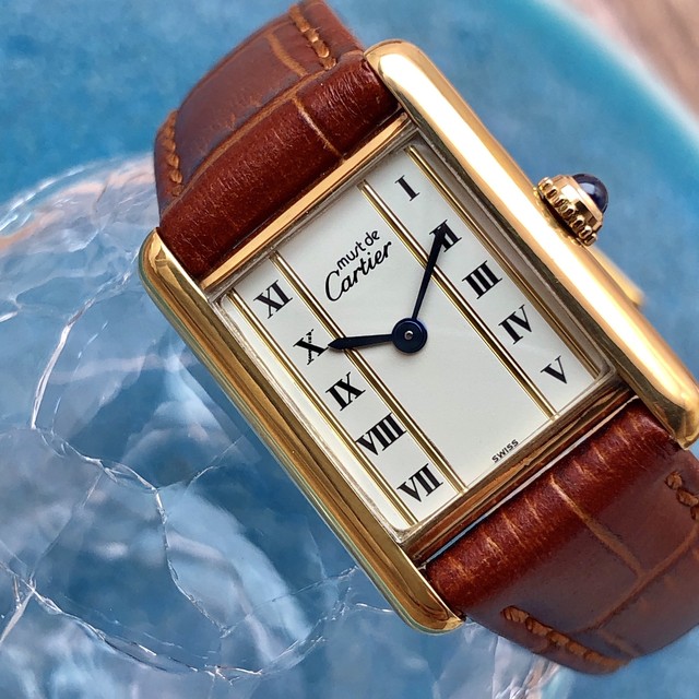 OH済 Cartier カルティエ タンク SM 極美品 ヴィンテージ レディース 腕時計 | Masaco Vintage （マサコ