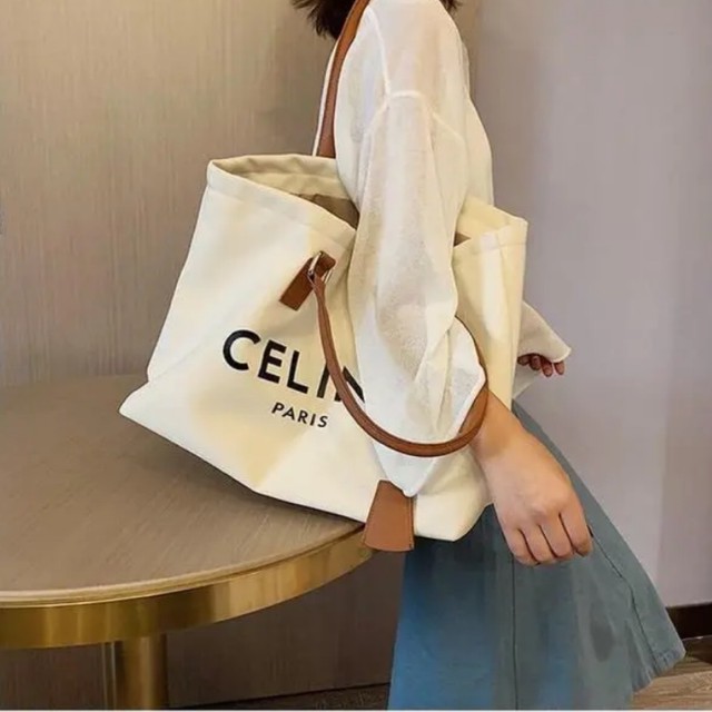 送料無料 マザー バッグ トートバッグ ハンドバッグ 大容量 キャンパス かばん 鞄 カバン バッグ Santamonic Trend セレクトショップ