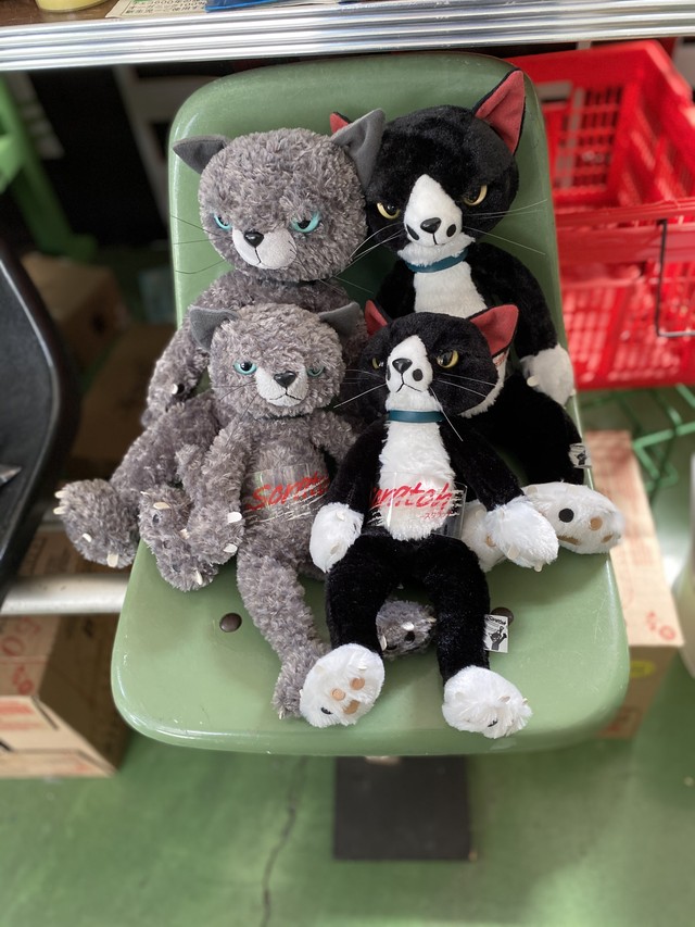 米田民穂 スクラッチ ぬいぐるみ Ms 猫 コチカーニバル