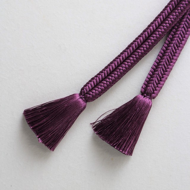 桑の実色 No 134 有職組紐 道明 組紐 帯締め