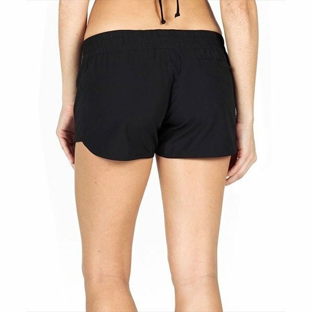 O ボルコム パンツ 人気ブランド 女性用 スイムウェア ヨガウェア レディース ボードショーツ サーフパンツ 水着 海 短パン 黒 ブラック Volcom Beachdays Okinawa