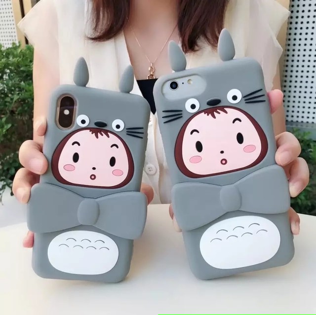 Iphonex Iphoneカバー シリコンカバー トトロ 可愛い Kandimart