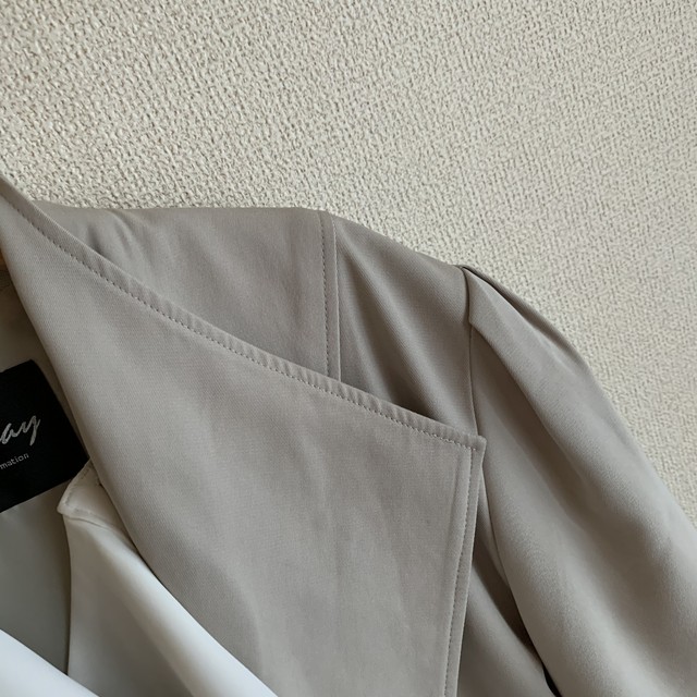 レトロヴィンテージ古着80sオシャレベージュロングコート Roinaz Used Salon