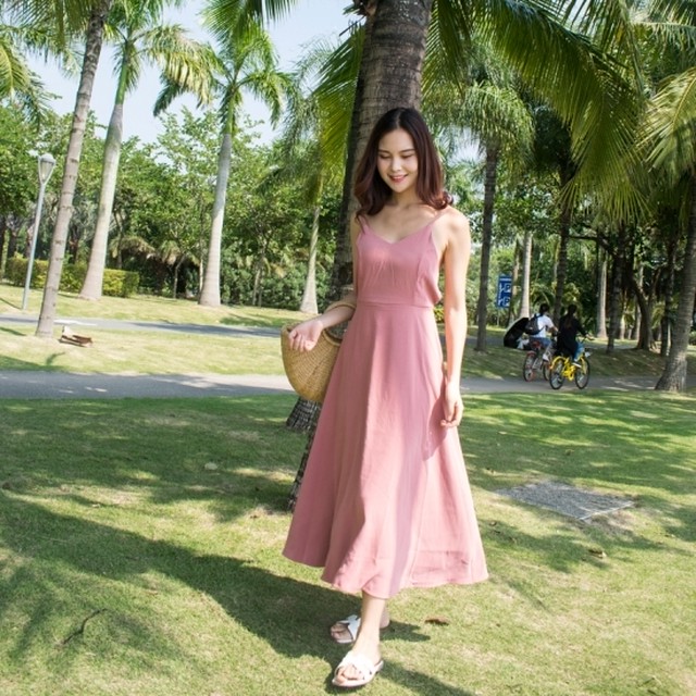 セクシー ビーチ インスタ映え ワンピース 夏 バックレス デート プチプラ おしゃれ 18 パーティー コーデ 海外セレブ 2529 Cawaiicorpo