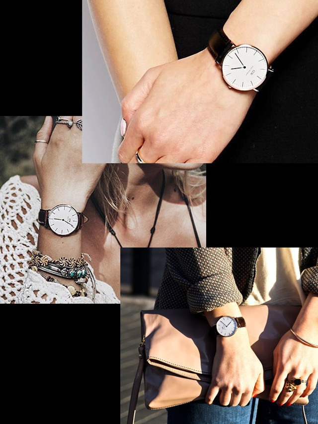 Daniel Wellington ダニエルウェリントン 36mm レザーベルト メンズ 0511dw Daniel Wellington 正規輸入代理店