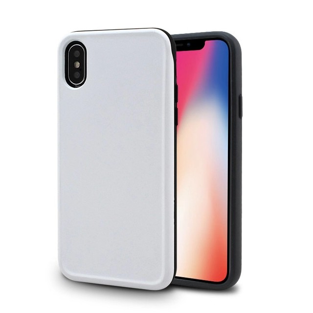 Iphone用icカード収納スライドバンパーケース Iphone6 7 8共通 6 7 8 共通 X Xs共通 Xr Xs Max 10個セット 部材工場ケースバイケース