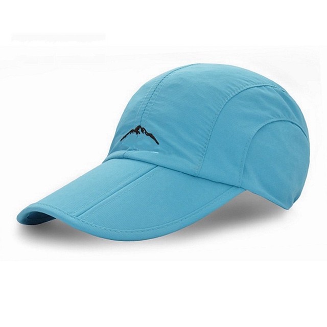 折り畳み 帽子 キャップ アウトドア 登山 釣り ゴルフ スポーツ 防水 男女兼用 メンズ レディース スカイブルー Shakuの店