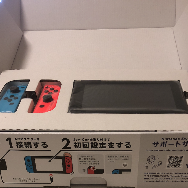 Nintendo Switch 本体 ニンテンドースイッチ Joy Con L ネオンブルー R ネオンレッド Tsurukawaiimono