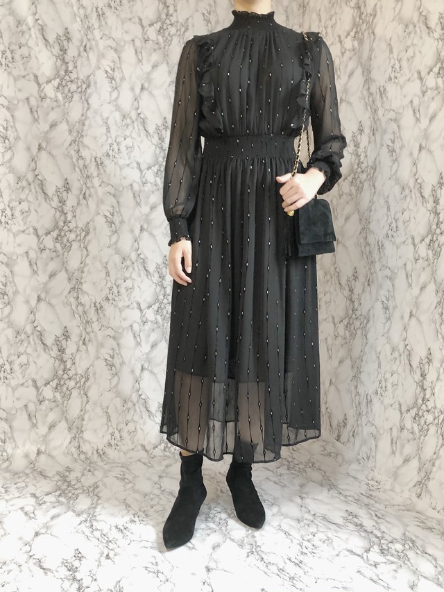 シースルー ドレスワンピース Hermana De Moda