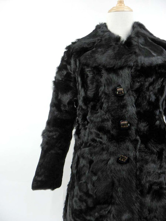 エンバ Emba Furriers ブラックミンクファーコート ハーフコート 毛皮 ブラック 日本 衣ichigoichie