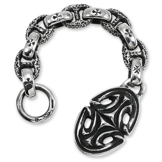 Gaboratory ガボラトリー ガボール Belt Loop ベルトループ バッファロースキンレザー ベルトループw ミニチュアスカル 送料無料 クロムハーツ ガボールなどシルバー レザーセレクトショップchrono