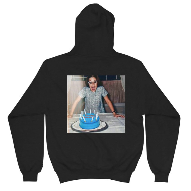 【Crudely Hommes】Girl with Cake Heavy Weight Hoodie