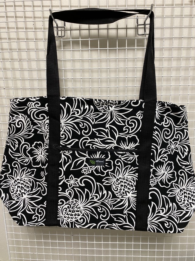 Nani Island ジッパー付きトートバッグ L フラピクシー