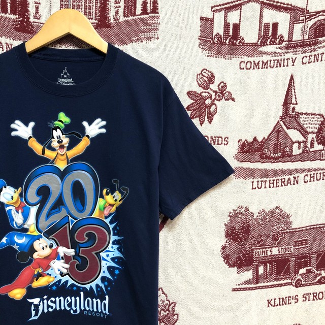 M アメリカ古着 ディズニー ミッキーマウス ドナルド グーフィー プルート ファンタジア 半袖tシャツ プリントtシャツ 古着屋エバレット