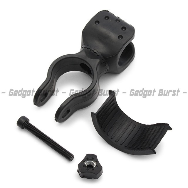 Gb Origin スモールライト取付用ホルダー 360度回転 ハンドル直径22 30mm対応 自転車 サイクリング 防犯 防災 ハンディライト 懐中電灯 0002 0137 Gadget Burst