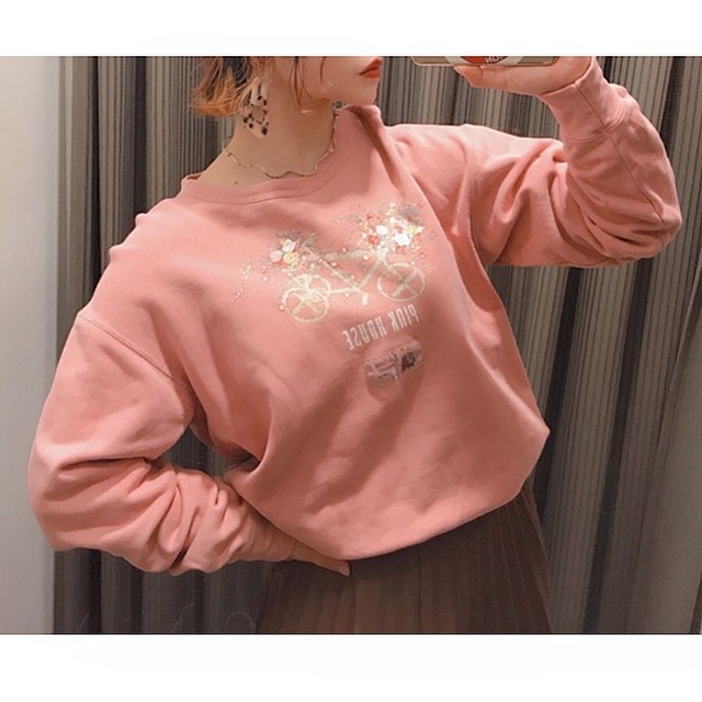 Pink House ピンクハウス スウェット Sweat ゆったり 日本製 ｕｔａ５