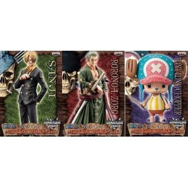 ワンピース Dxフィギュア The Grandline Men Vol 12 ゾロ チョッパー サンジ 全3種セット 麦わらマーケット