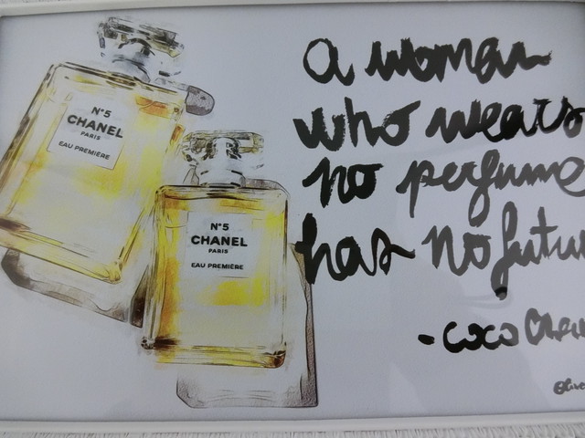 Oliver Gal O93 Perfume In Future Chanel 絵 アート インテリア シャネル 限定品 Moana