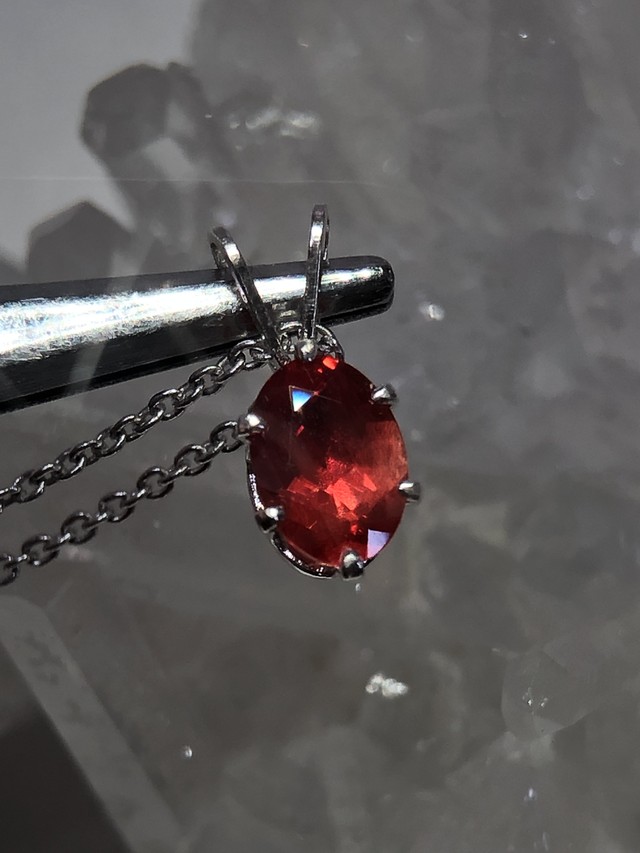 アンデシンのシンプルネックレス Jewelry Albireo アンデシンのシンプルネックレス Jewelry Albireo