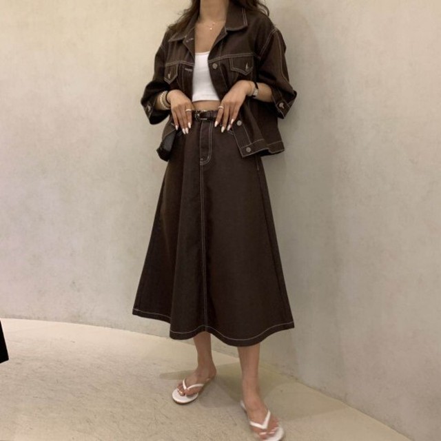 韓国 ファッション レディースジャケット 春夏 ショートデニムジャケット 半袖 着回し おしゃれコーデ Shopmall To You