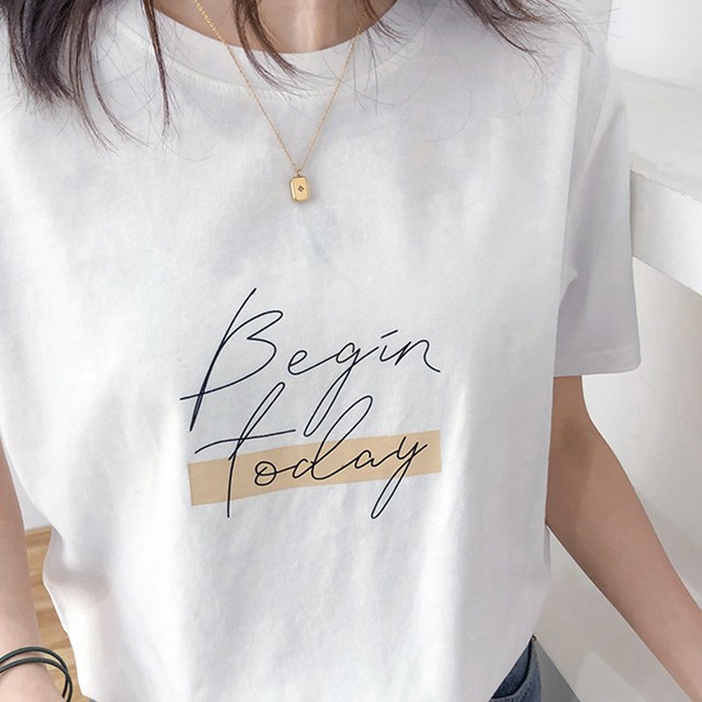 落書き文字 ｔシャツ レディース 半袖 カットソー プリント おしゃれ トップス 即納 素敵な女性のあなたをさらに魅力的で綺麗に B N Theshop レディースファッションを中心にお手頃価格で提供