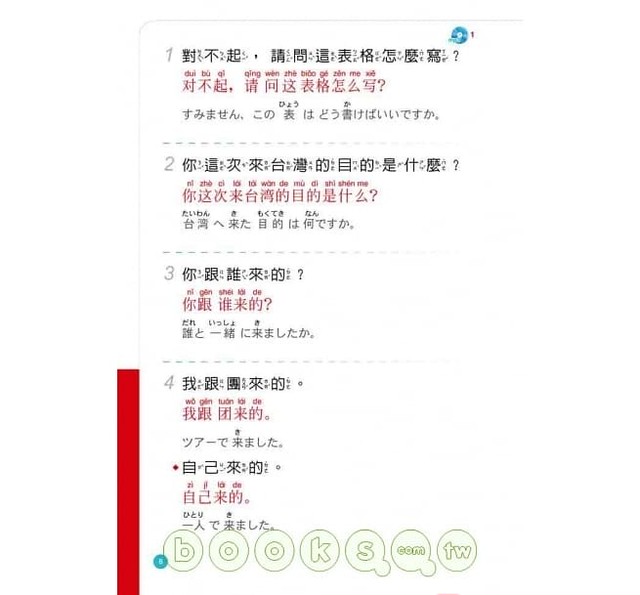 使える 中国語日常生活会話 観光 旅行編 超好用中國語日常生活會話 觀光旅遊篇 附mp3 台湾華語テキスト Wano