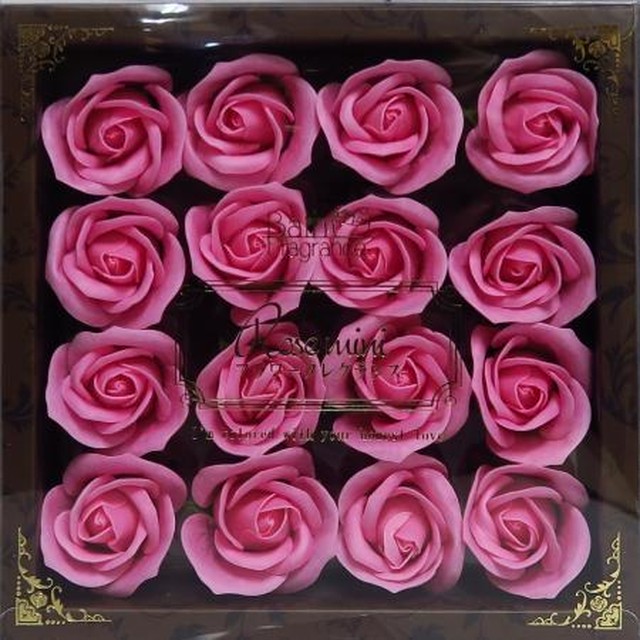 お花の入浴剤 ソープフラワー 花材 ミニ花材 ミニローズ ギフト ハンドメイド 手作り フレグランス プリザーブドフラワー 母の日 結婚式 記念日 誕生日 プロポーズ 花ローズ 薔薇 ばら バラ プレゼント 女性 敬老の日 ピンク Handliberte ハンドリベルテ