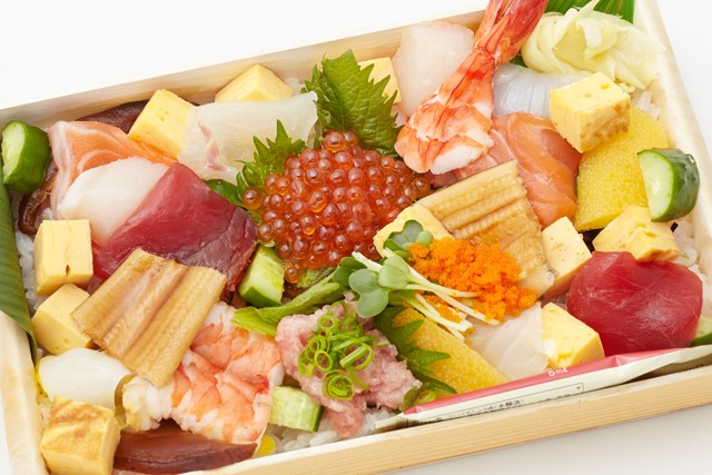 花結び 木箱のばらちらし寿司折 寿司 おりはな