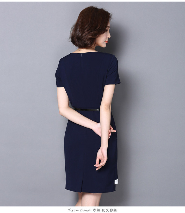半袖ワンピース フォーマルワンピース 通勤 Ol オフィス 秋新作 秋冬 Cn0318 ワンピの里