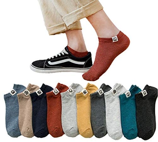 Jpcs 靴下 メンズ ショート コットン くるぶし 靴下 通勤 おしゃれ カジュアル カラフル 24 28 センチ Japan Classic Store