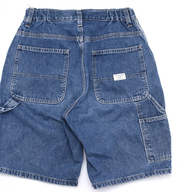 00's GAP CARPENTER denim painter shorts