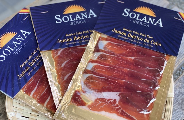 スペイン農家直輸入 イベリコ豚 生ハム 3パックセット 豊青果店