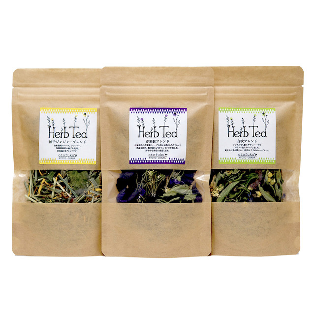 京都 大原のブレンドハーブティー3種セット Otofuku