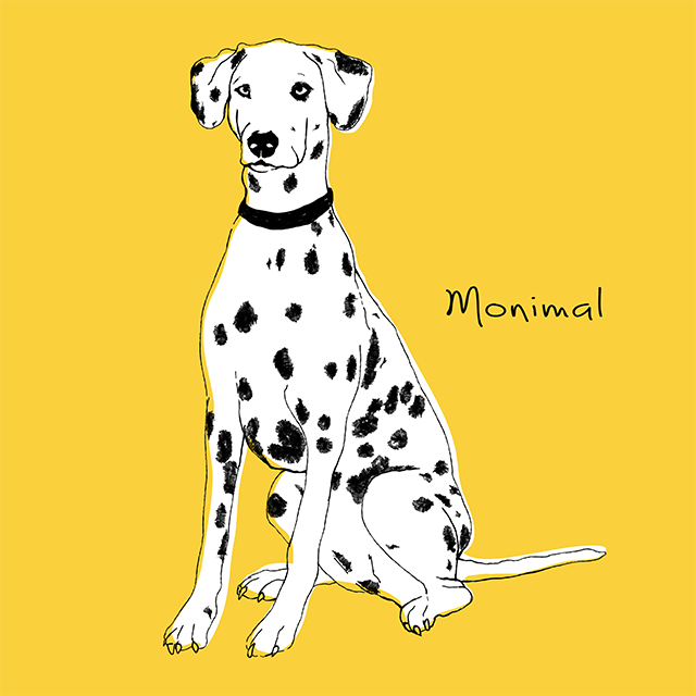 ラフタッチポップアートイラスト2 犬猫 ペットうちの子似顔絵 おしゃれな犬猫 ペットの似顔絵 オリジナルペットグッズ モニマル