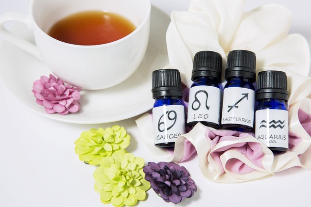 蟹座アロマオイル レモンとグレープフルーツの酸味が清々しい12星座のブレンドアロマオイル Cancerキャンサー 5ml Lanaaroma