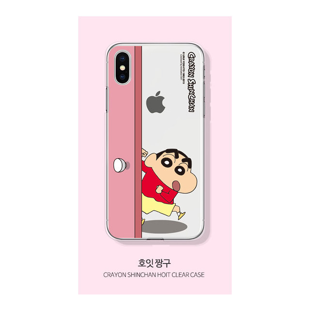 Try Cozy クレヨンしんちゃん しんちゃん 透明 クリア Iphone