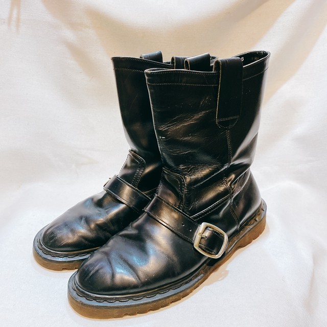 ドクターマーチン ショートブーツ 黒色 Dr Martens Uta