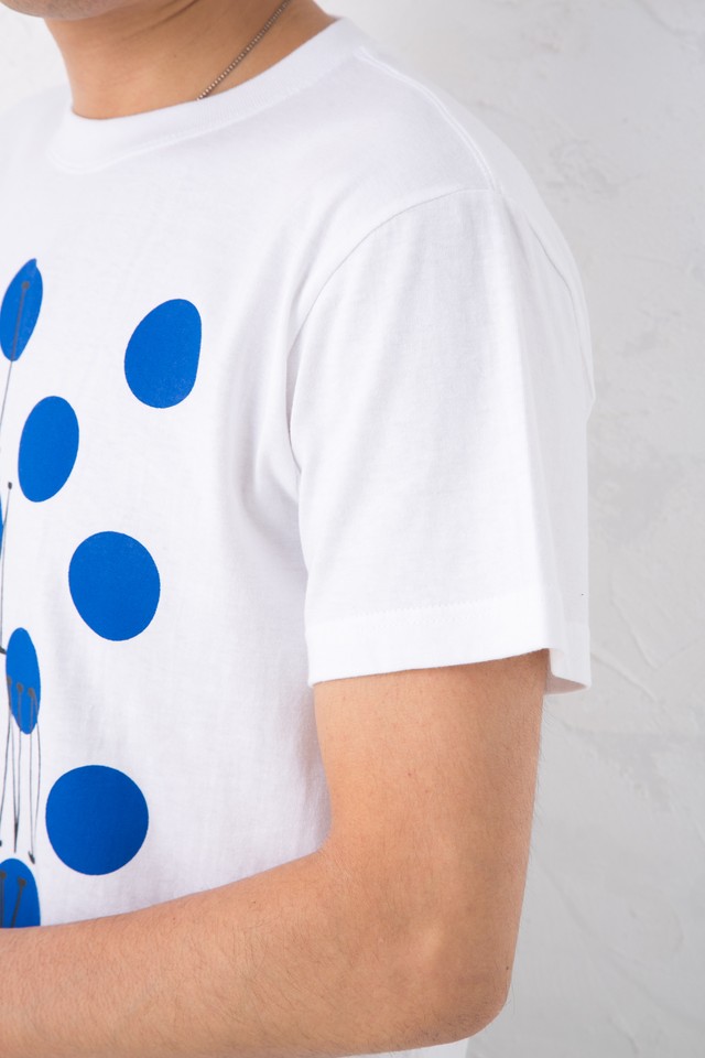 アラフォー 水玉 プリント Tシャツ メンズ レディース お揃い ペアルック 半袖 Tシャツ通販のgracious Ground