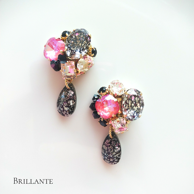Earrings Premium Pavane Brillante ブリランテ ビッグサイズイヤリング Dulcet Ayuca