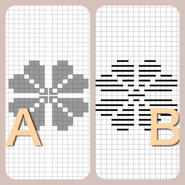 こぎん 刺し 図案 エクセル 作り方