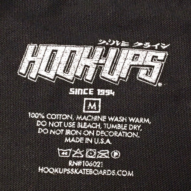 Hook Ups Bitches Sake T Shirt Black フックアップス ビッチ 酒 Tシャツ ブラック Pretzels Skateboard And Culture