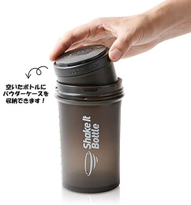 Jpcs Shake It Bottle プロテイン シェイカー ボトル 600ml 女性 ピンク 液漏れ 匂い防止 かわいい おしゃれ 分離できる パウダーケース ピルケース付 Pink Az Japan Classic Store