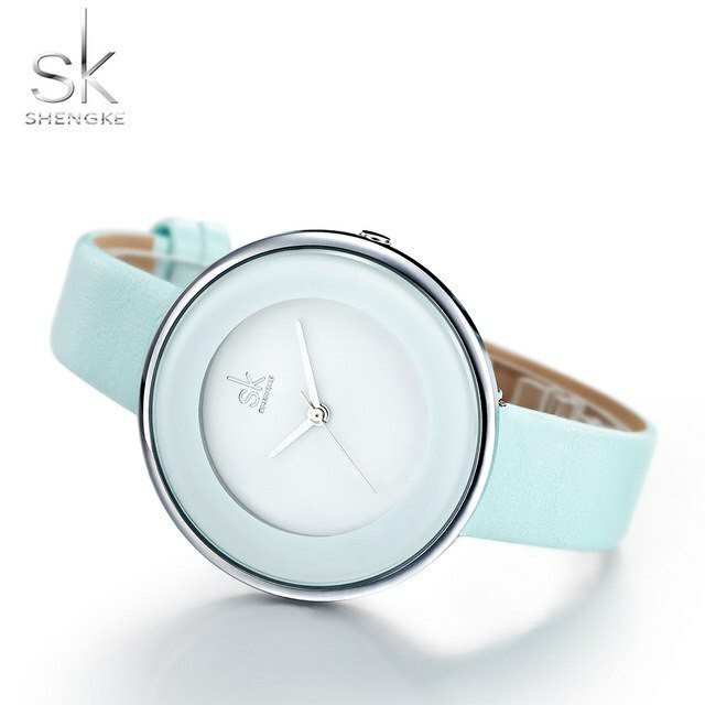 涼しげなパステルカラーで夏の準備に 海外人気ブランド Shengke 防水 レディースウォッチ 腕時計 K0084 Petitprice