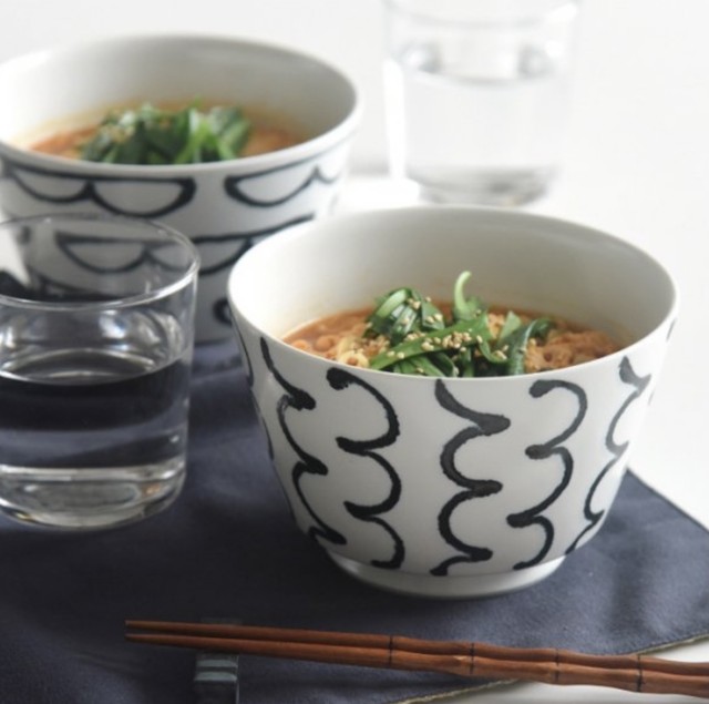 【natural69】 【スチールライン】【丼】 波佐見焼 食器 北欧 おしゃれ ラーメン鉢 どんぶり