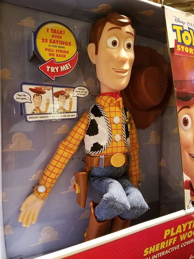 Toy Story トイストーリー ウッディ トーキング 英語版リアルサイズ 雑貨株式会社